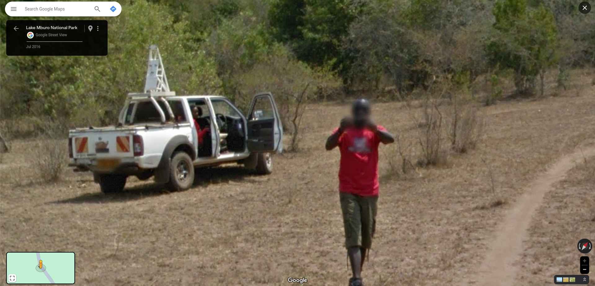 Google Street View Car In Uganda StreetViewFun