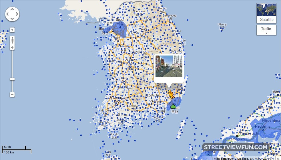 Google Maps Street View Is Now Available In South Korea StreetViewFun   Southkorea 