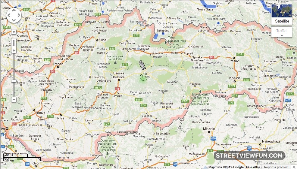 Google Start To Take Street View Images In Slovakia StreetViewFun   Slovakia 