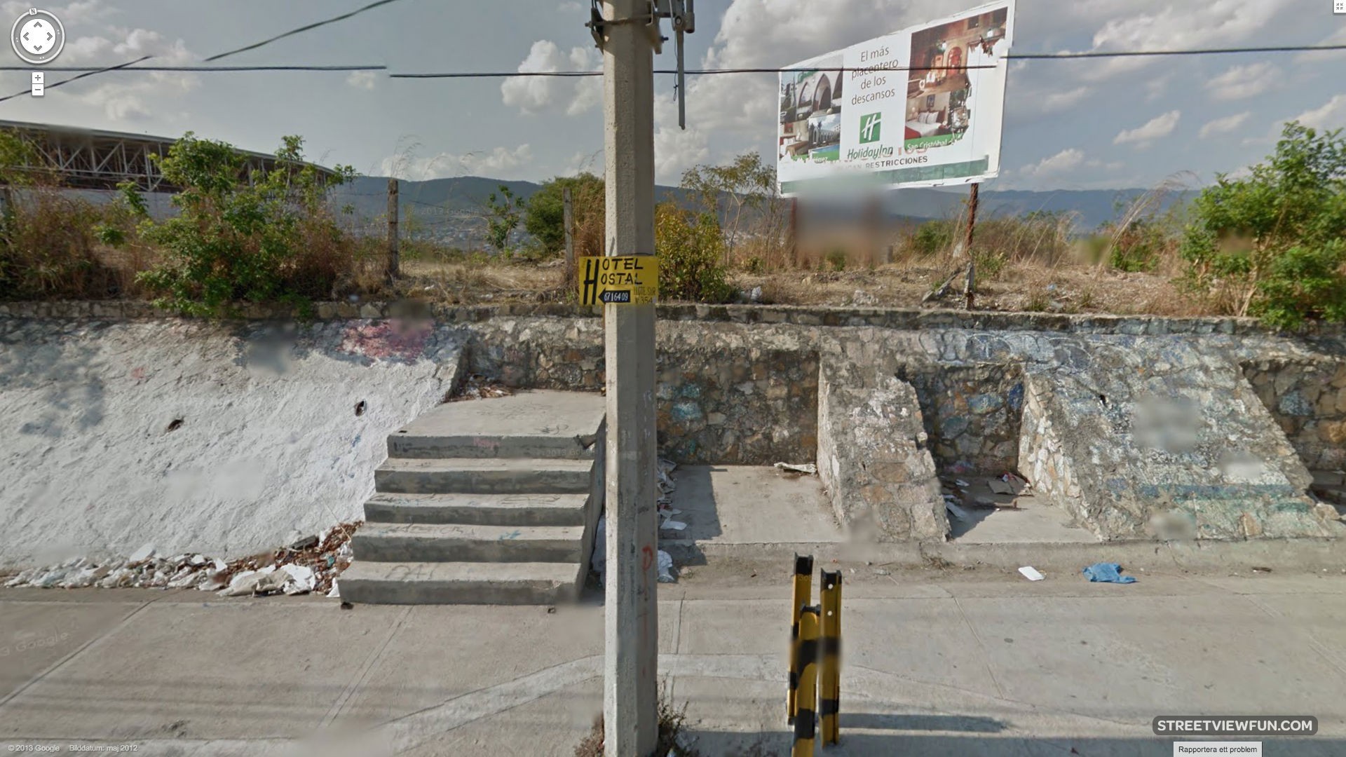 Stairs to nowhere - StreetViewFun