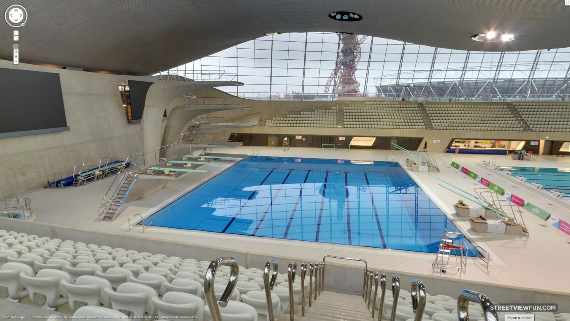 Dive with Street View from Olympic 10m platform with bronze medalist ...