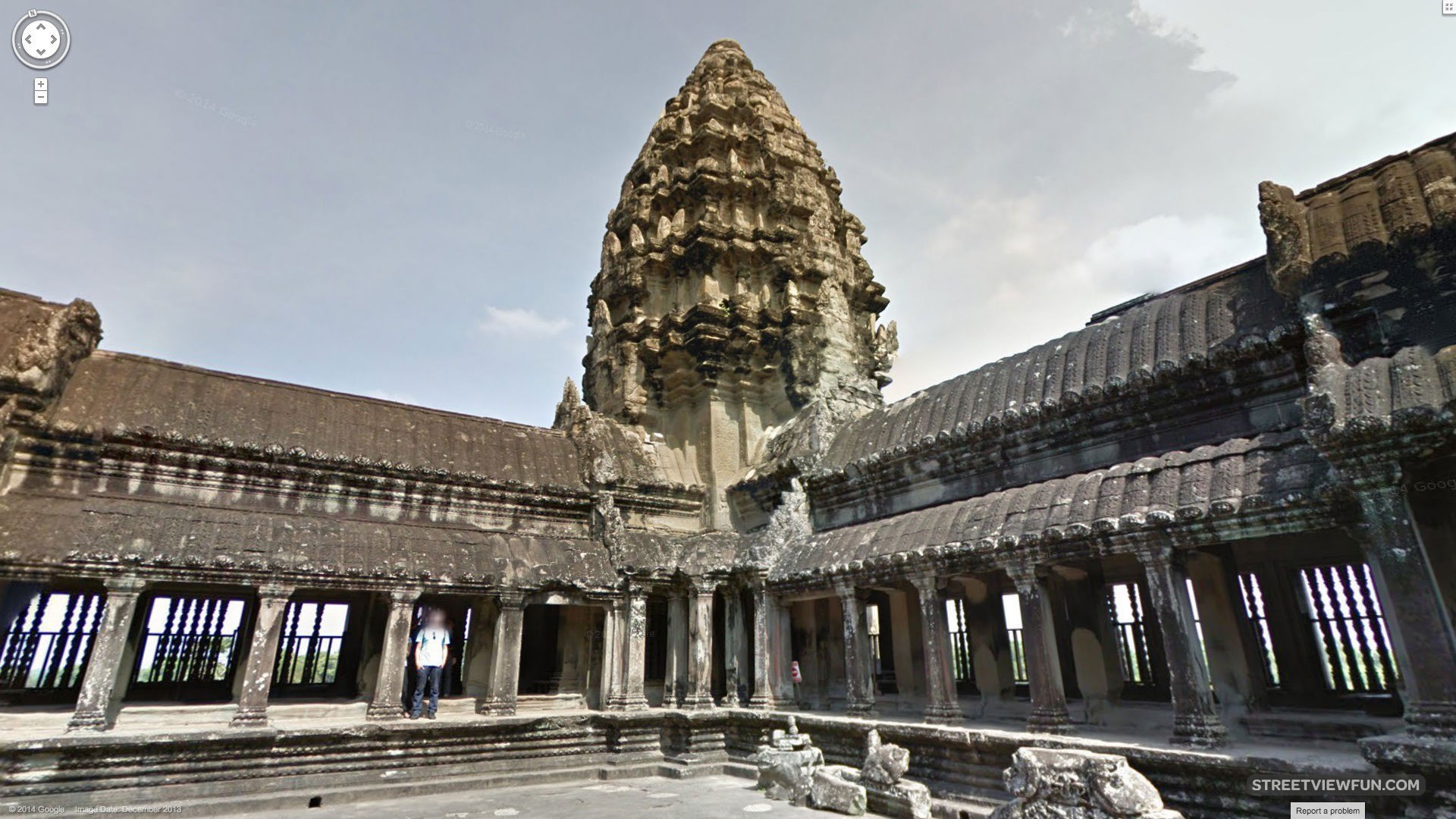 angkor wat street view