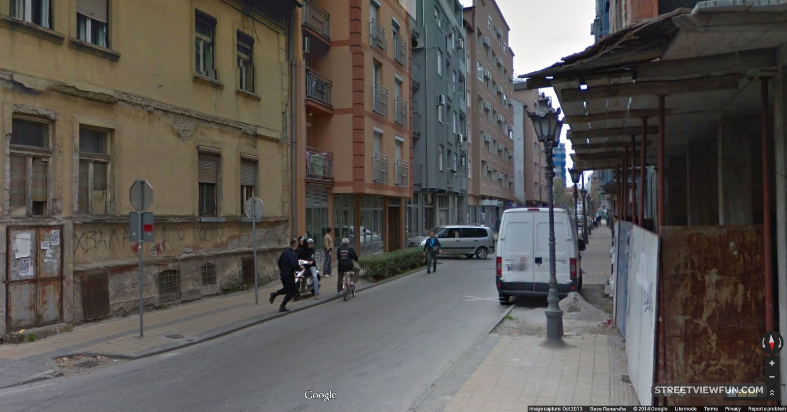 Serbian police catch two bad guys on Google Street View - StreetViewFun