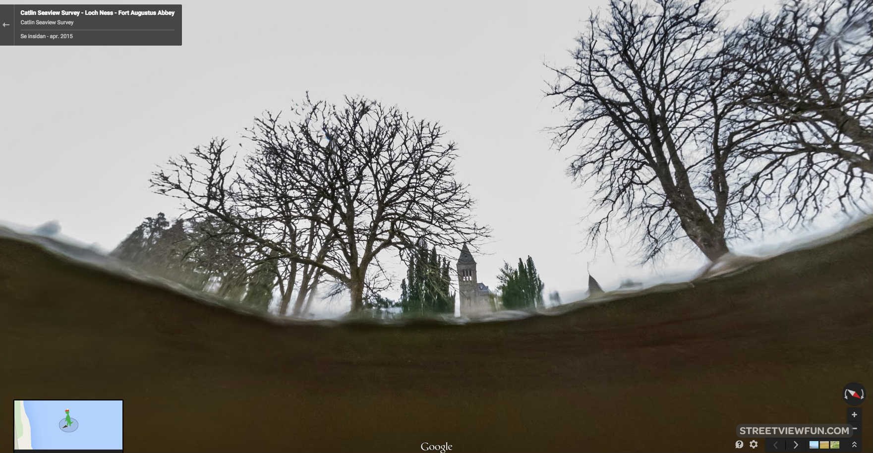 Have You Found The Loch Ness Monster On Google Street View Streetviewfun