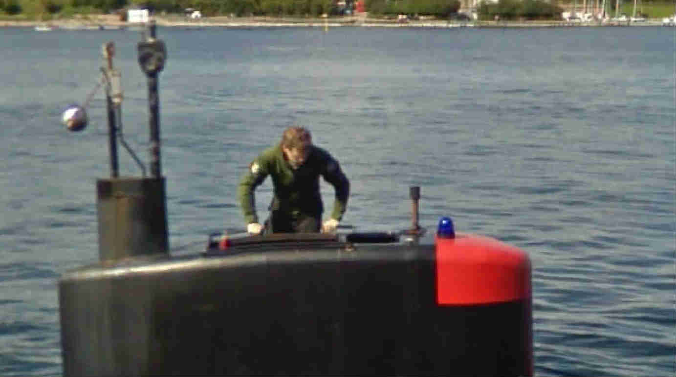 danish man personal submarine